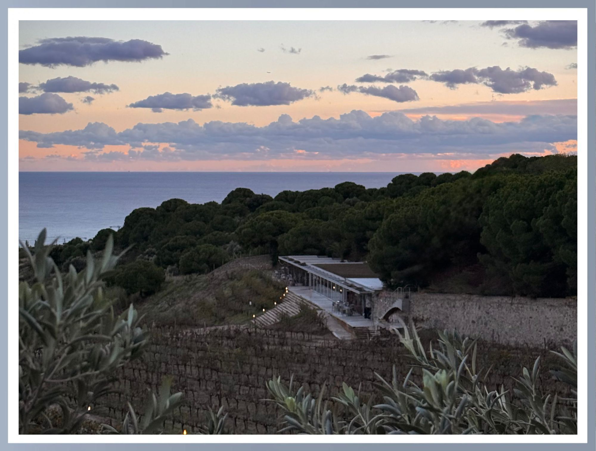 Tardeo a Barcelona, al celler Art Laietà d'Alella. WIne Bar in Barcelona, Alella, winery Art Laietà