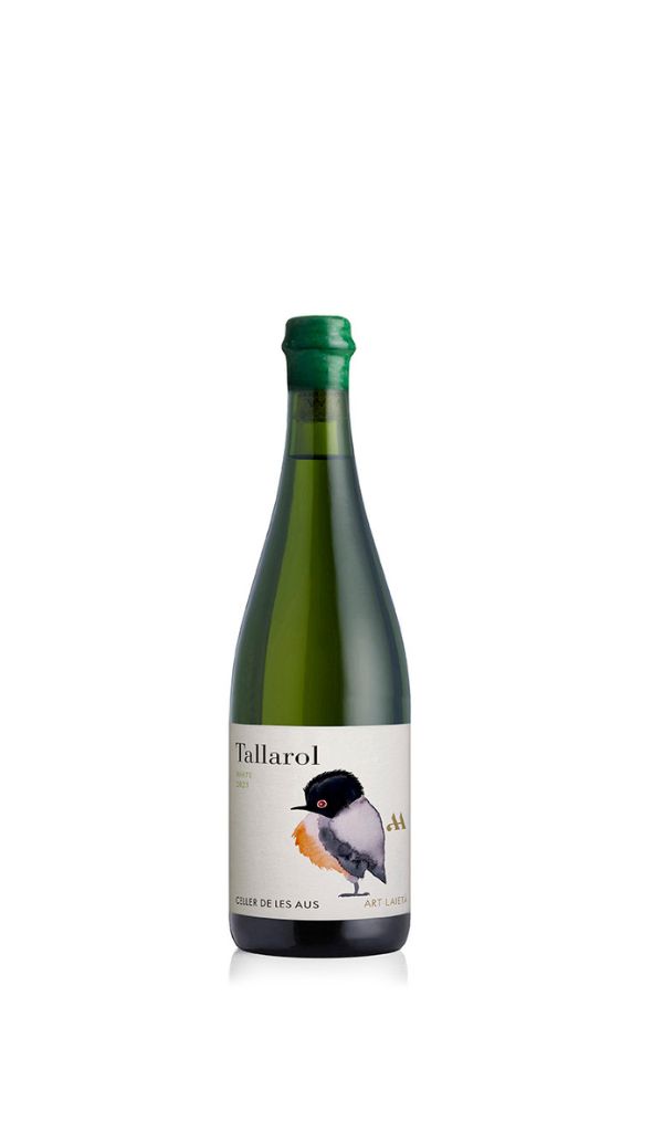 Natural wine no added sulfites Celler de les Aus Art Laietà. Vi natural ecològic, vi blanc sense sulfits. Vino ecológico y natural sin sulfitos, vino blanco
